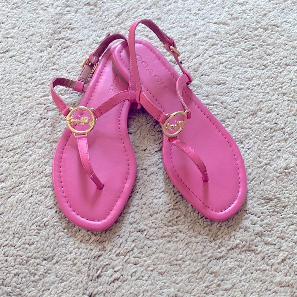 Coach sandals